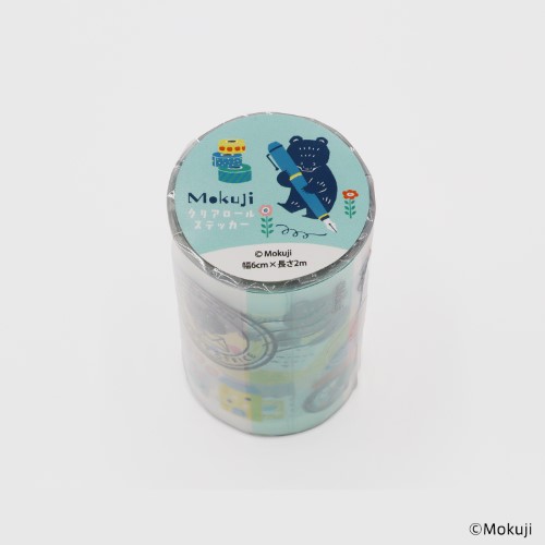 日本出版販売 クリアロールステッカー IP906583 Mokuji｜【ハンズ