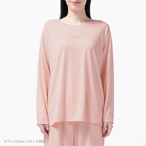 テンシャル（TENTIAL） BAKUNE Dry Women's 長袖Tシャツ ピンク／S