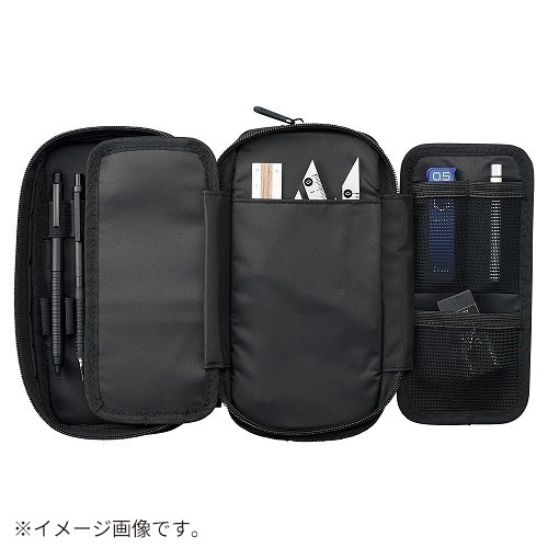 リヒトラブ（LIHIT LAB.） XCOA スプレッドダブルペンケース A－3801