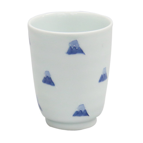 藍花 湯呑 富士小紋 180mL 15391 青｜【ハンズネットストア】