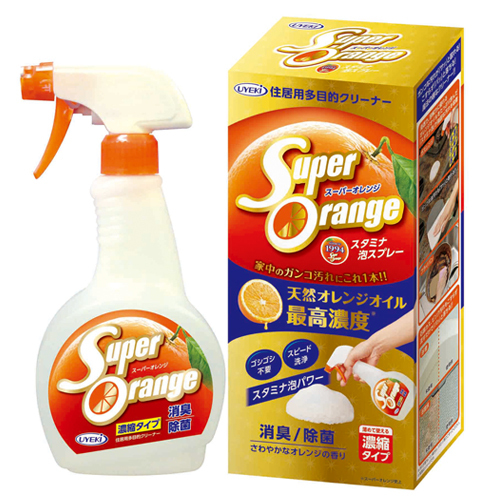 UYEKI スーパーオレンジ消臭除菌（N） 本体 480mL｜【ハンズネットストア】