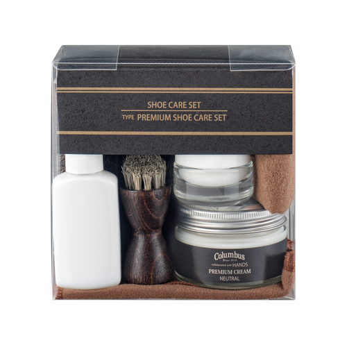 コロンブス×ハンズ プレミアムシューケアセット ニュートラル