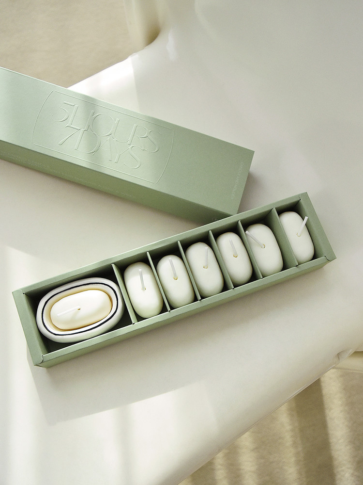 5735 キャンドル&ホルダーセット - 三つの香り : honeyflamingo.japan