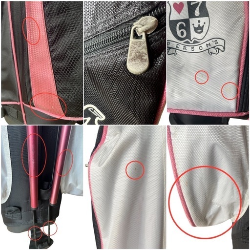 ハーフキャディバッグ PERSON'S