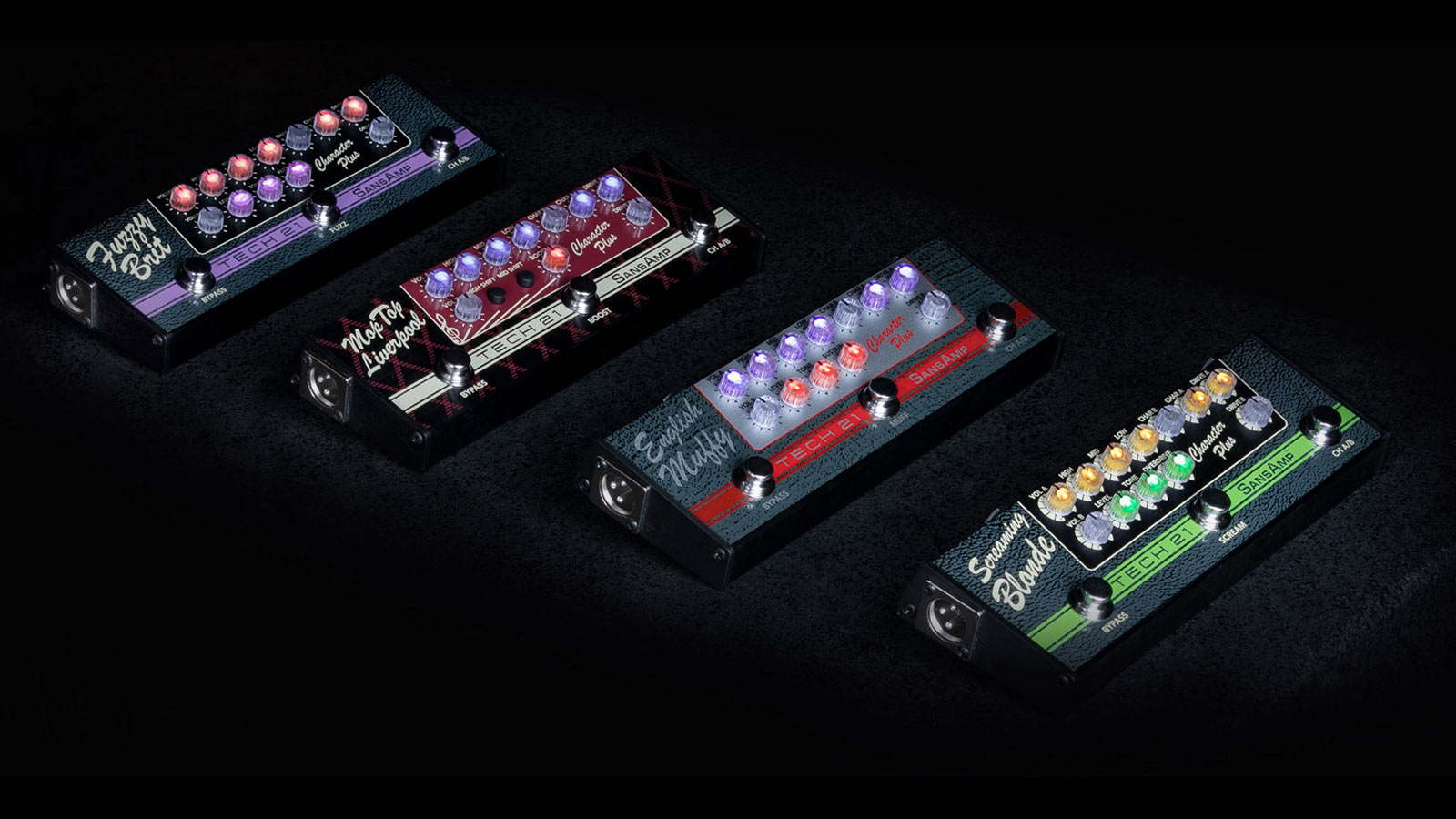Tech 21's SansAmp Character Plus pedals celebrate iconic pairings