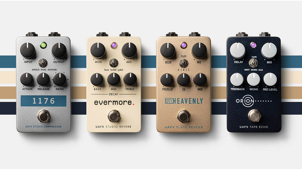 Universal Audio expands its guitar effects lineup with four