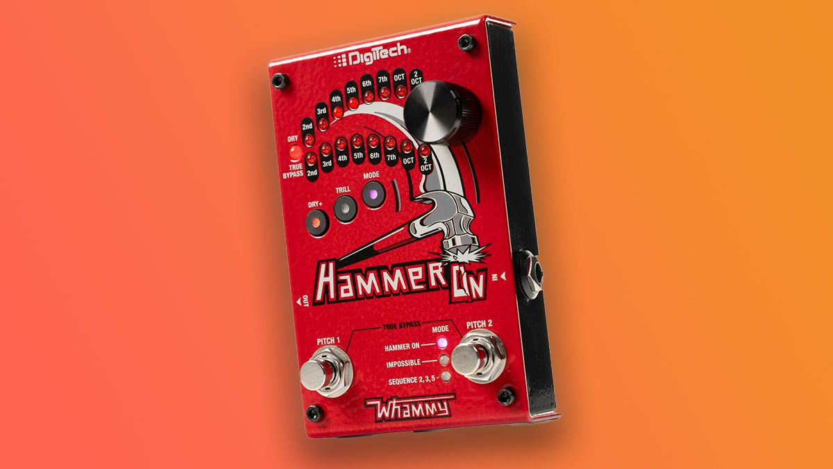 DigiTech's HammerOn pedal is a 7-in-1 pitch-shifting monster