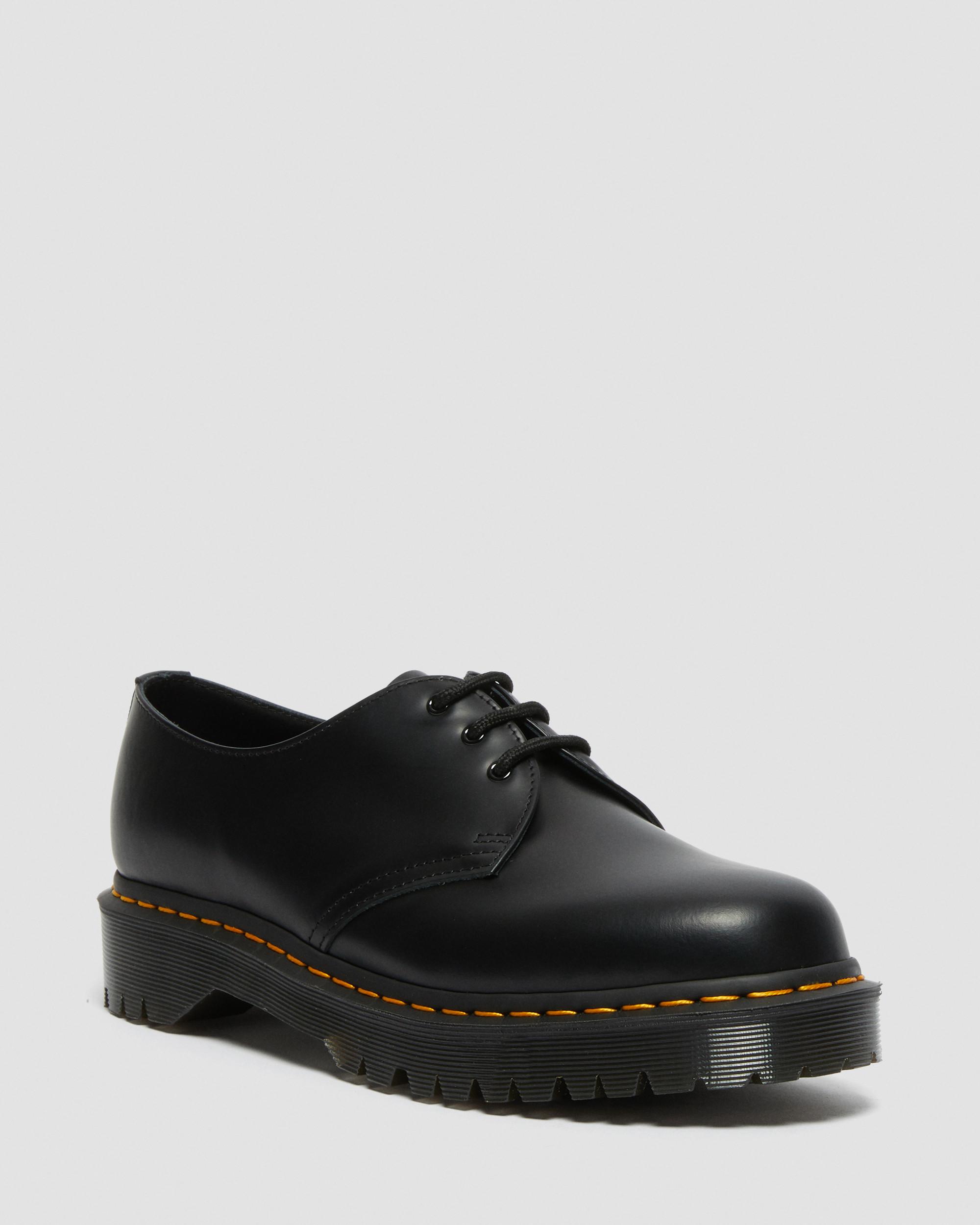 1461 Mono Smooth Leather Oxford Shoes in Black | Dr. Martens