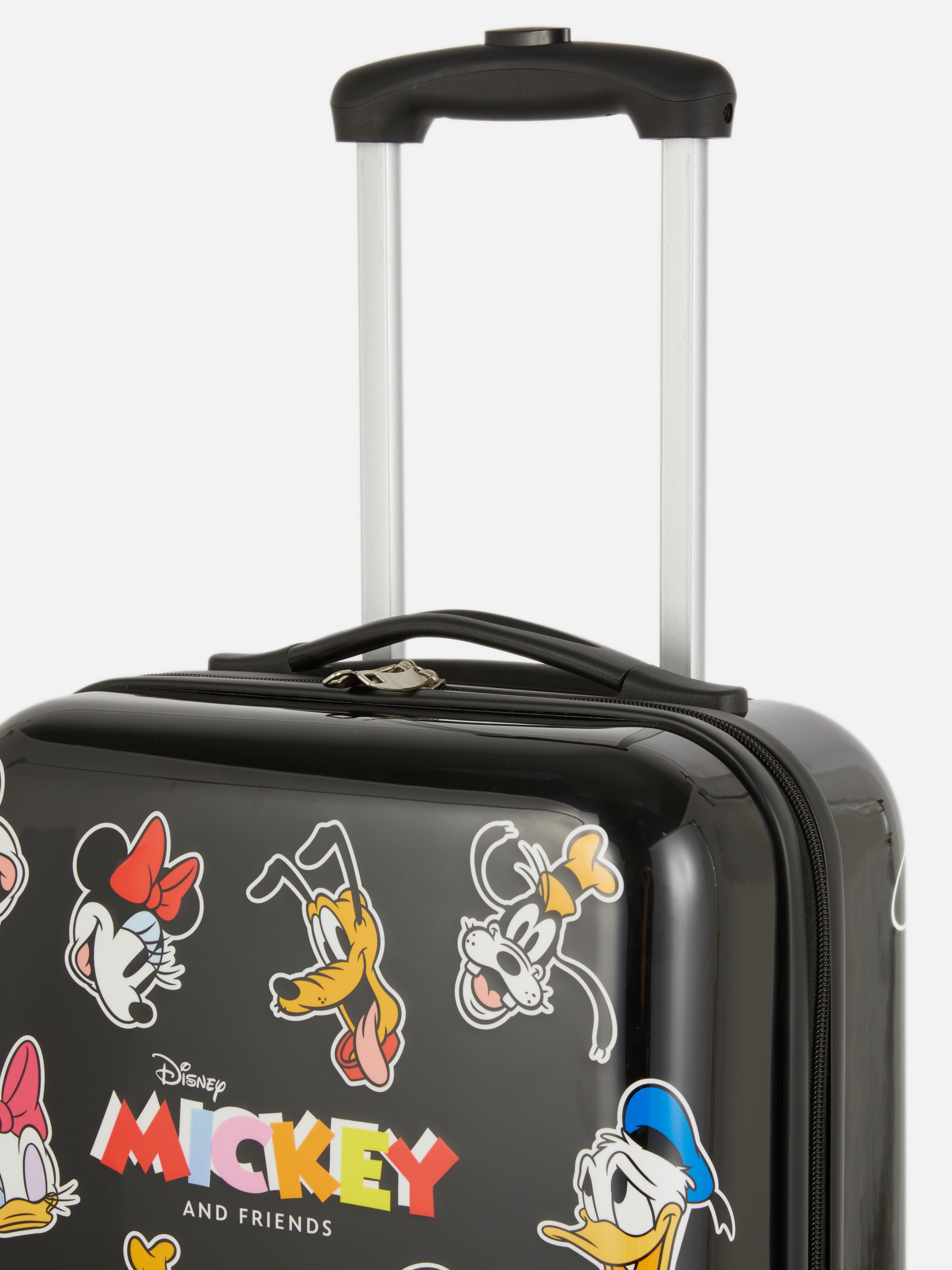 Black Disney's Mickey Mouse and Friends Hard-Shell Suitcase | Primark