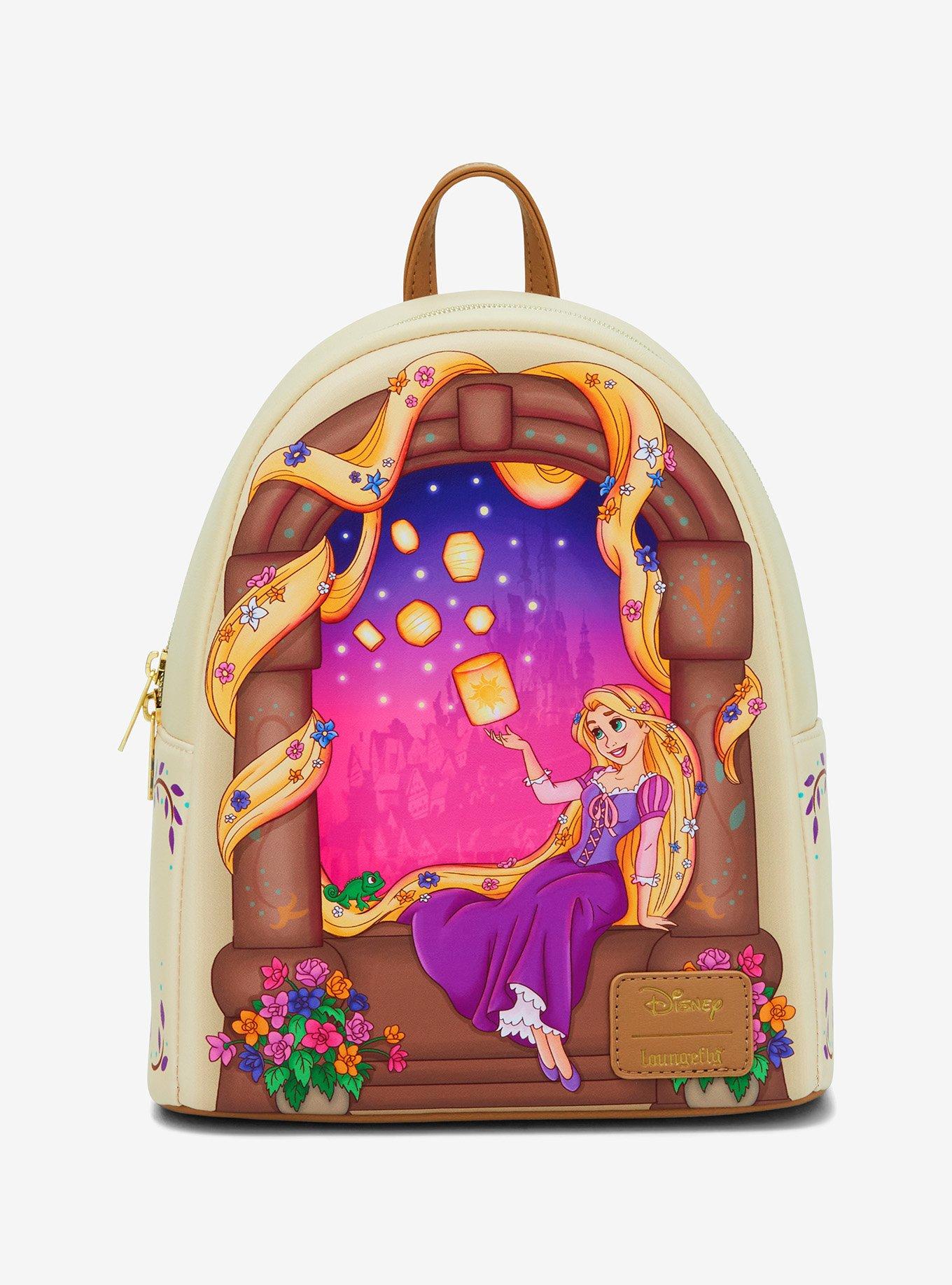 Loungefly Disney Tangled Rapunzel Lantern Window Mini Backpack