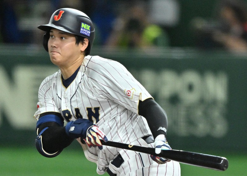 大谷翔平のバントから大量得点 投げては164キロ WBC | 毎日新聞