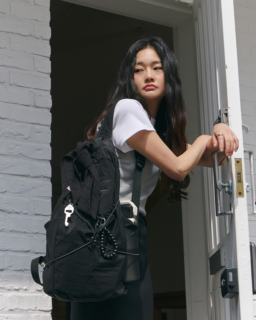 ORIGINAL) ライトナイロンバックパック(black) | ファッション通販