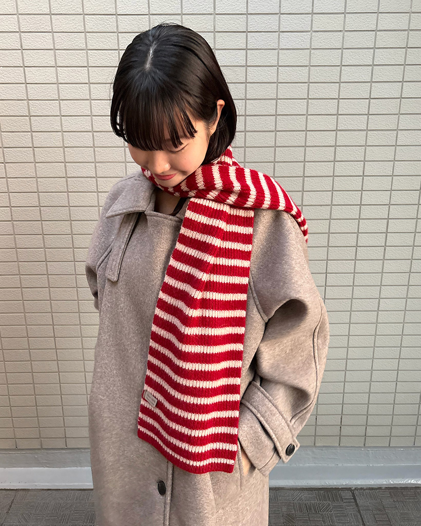マルチボーダーマフラー | ファッション通販サイト NUGU