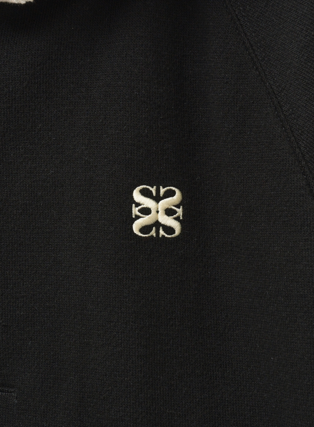 Lawton Loose Fit Hood Zip-up - Caviar Black | ファッション通販