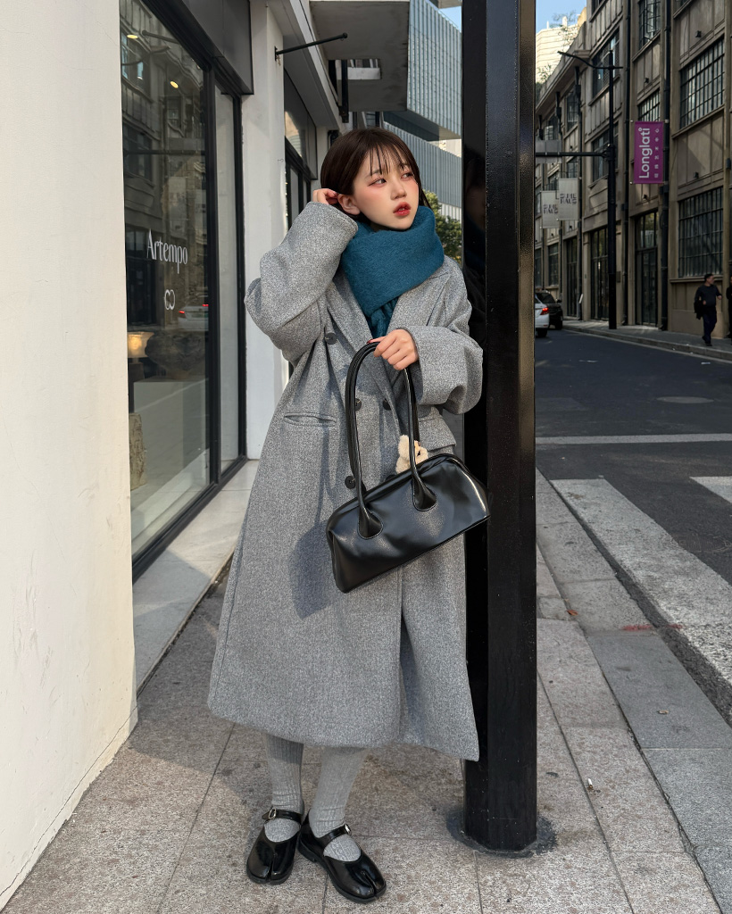 カラフルロングマフラー | ファッション通販サイト NUGU