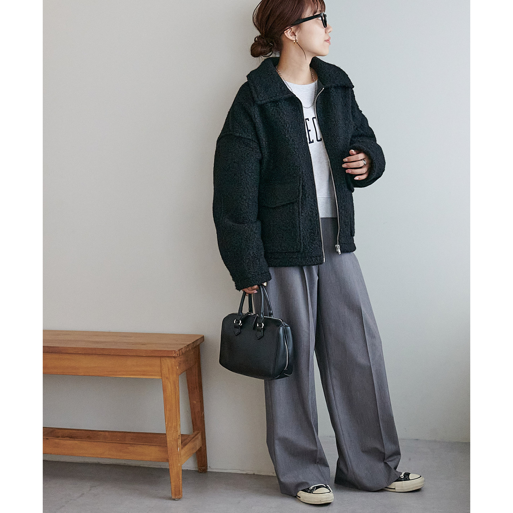 WEB限定】Wポケットジップブルゾン | ファッション通販サイト NUGU