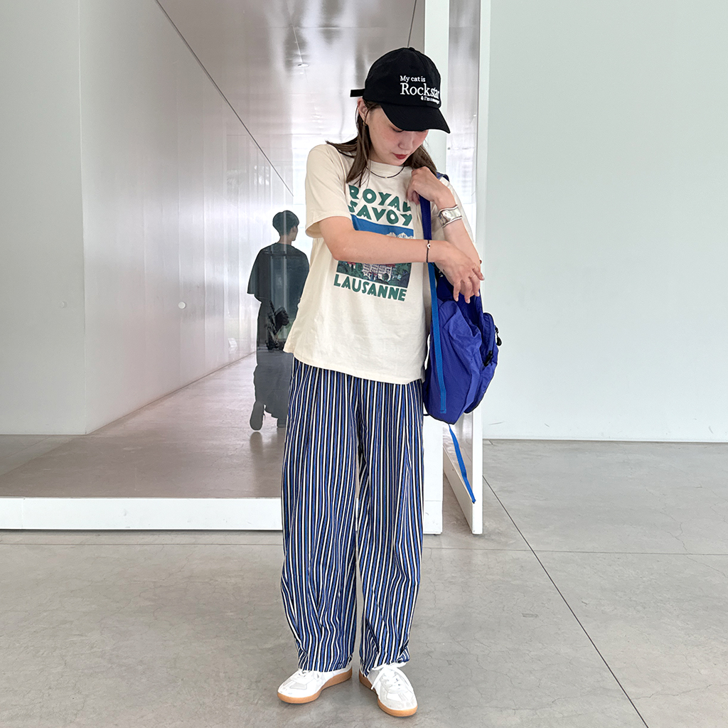 ワイドストライプパンツ | ファッション通販サイト NUGU