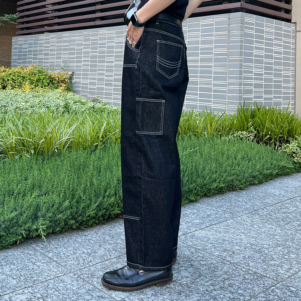 ローデニムステッチデニムパンツ | ファッション通販サイト NUGU