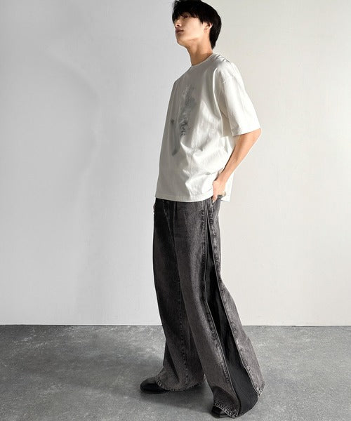これ1本で実質3本分の価値。」サイドジップ使いヴィンテージ加工デニム