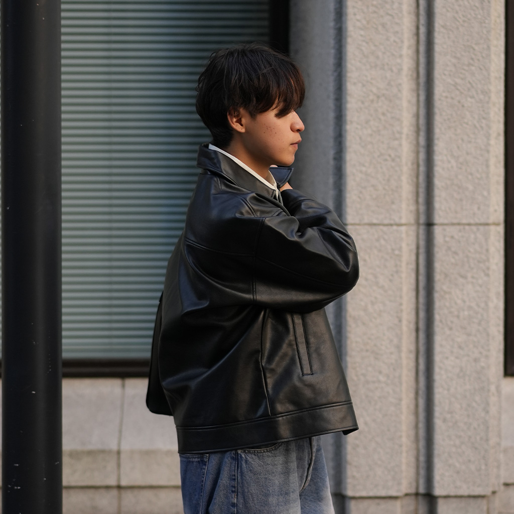 ダブルジップレザージャケット | ファッション通販サイト NUGU