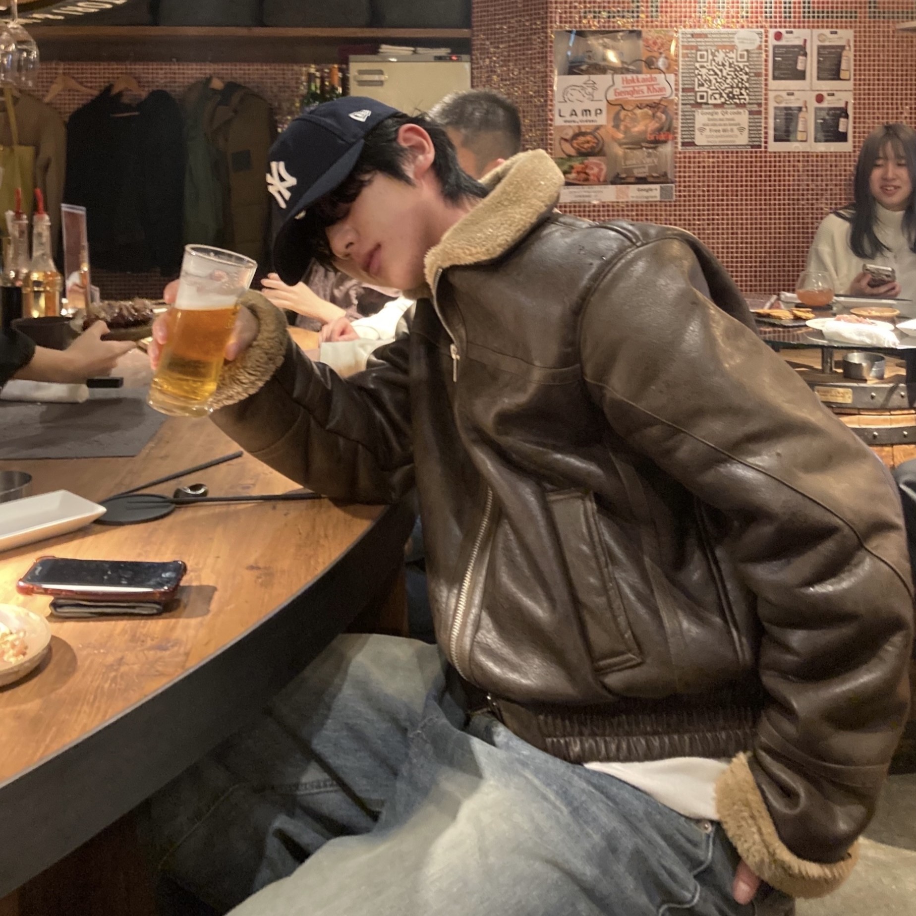 French crop mustang jacket (2color) | ファッション通販サイト NUGU