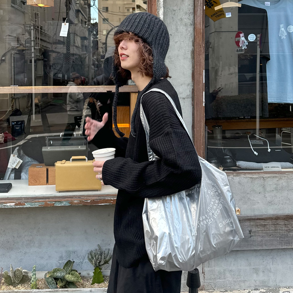 サークルレタリングシルバーバッグ | ファッション通販サイト NUGU