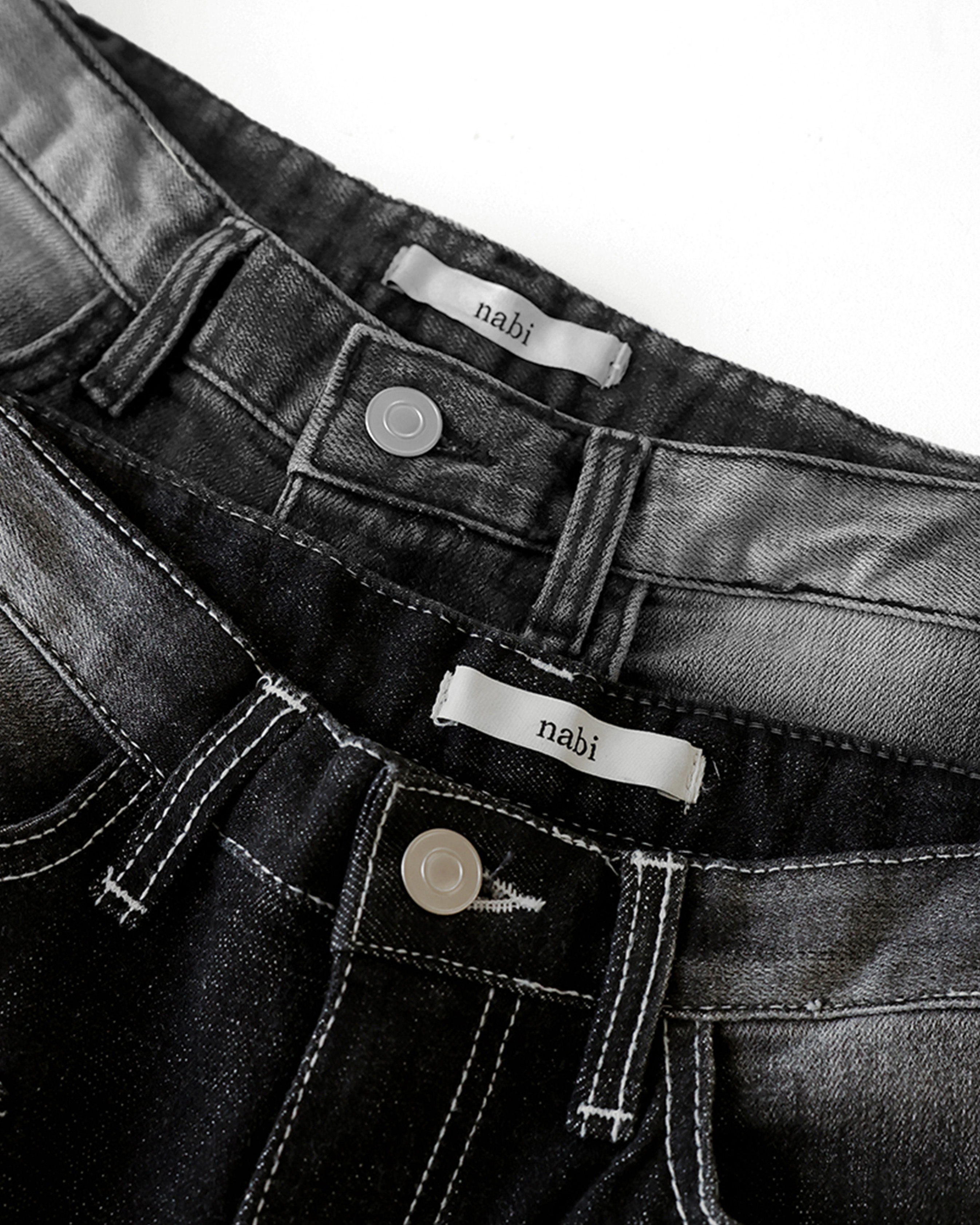 19回再販](ORIGINAL) フロントポケットブーツカットデニムパンツ