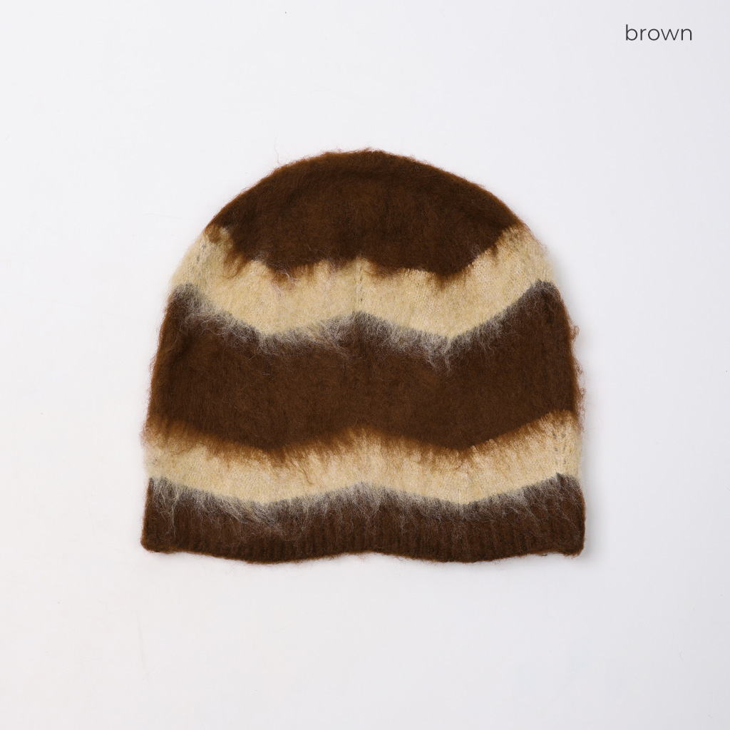 ウェーブモヘアビーニー | ファッション通販サイト NUGU