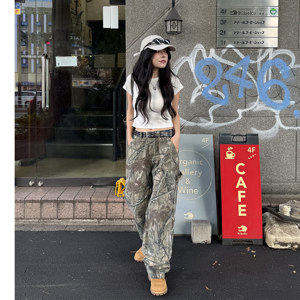 グラフィックツリーカモフラージュパンツ | ファッション通販サイト NUGU