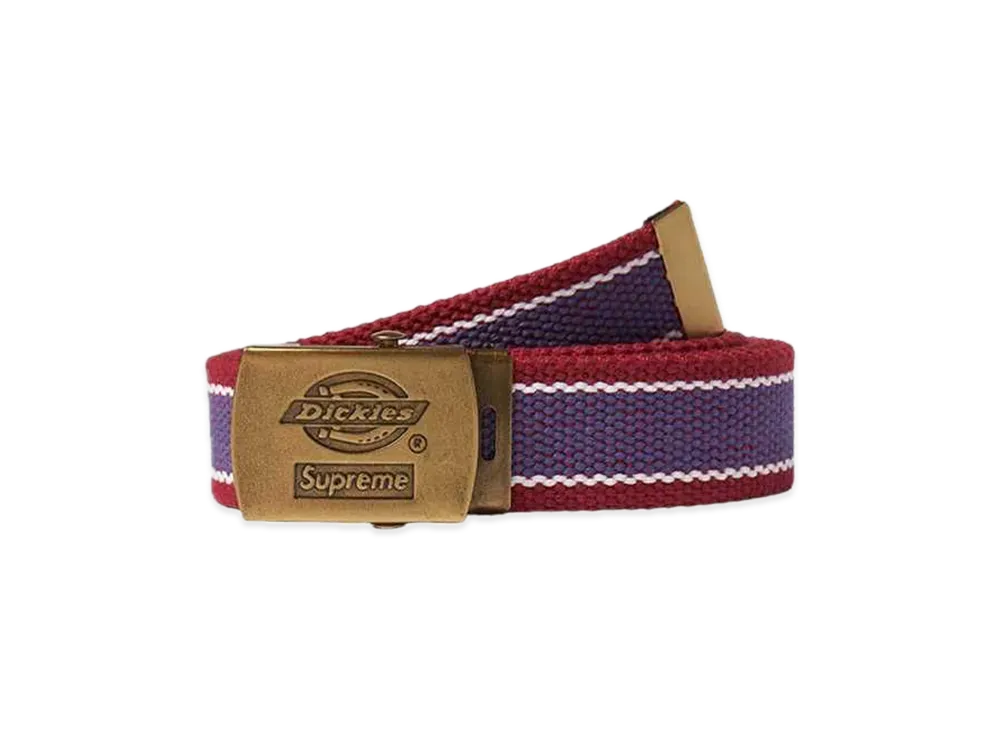 Supreme x Dickies Stripe Webbing Belt 