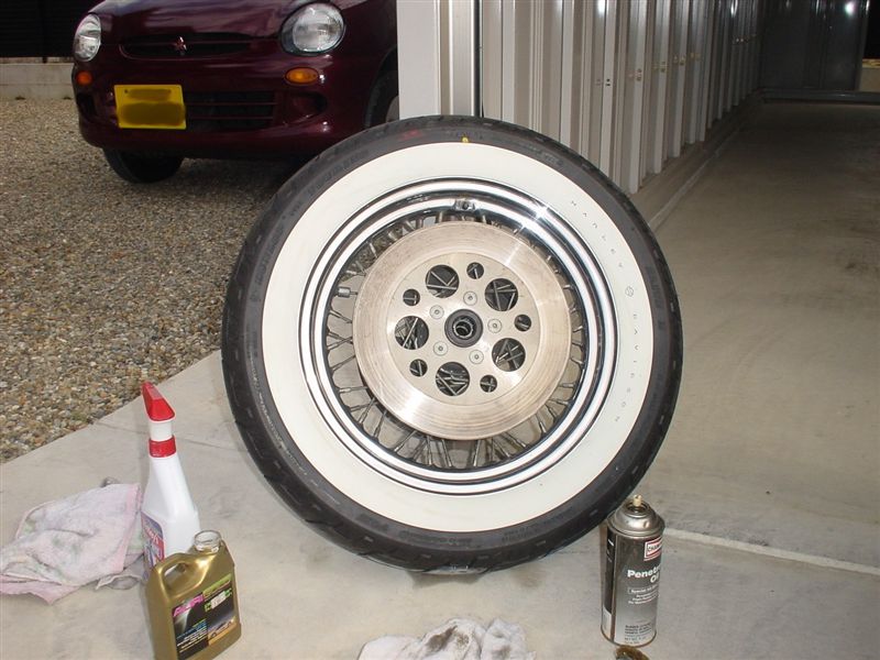 ホワイトウォール（ハーレーダビッドソン ヘリテイジ ソフテイル