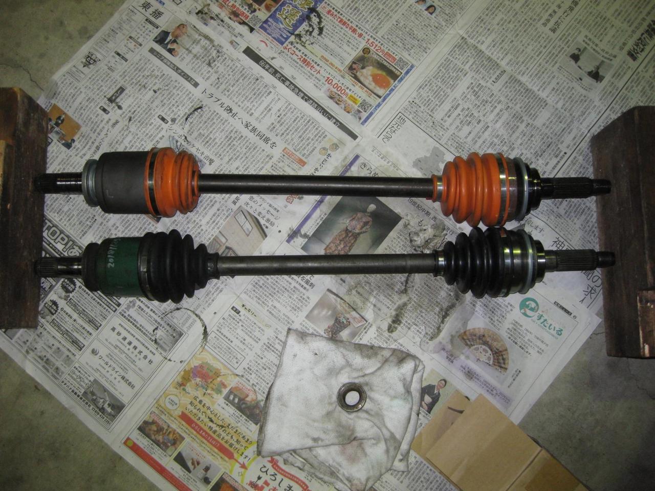 Pleasure Racing Service リア用強化ドライブシャフト のパーツ
