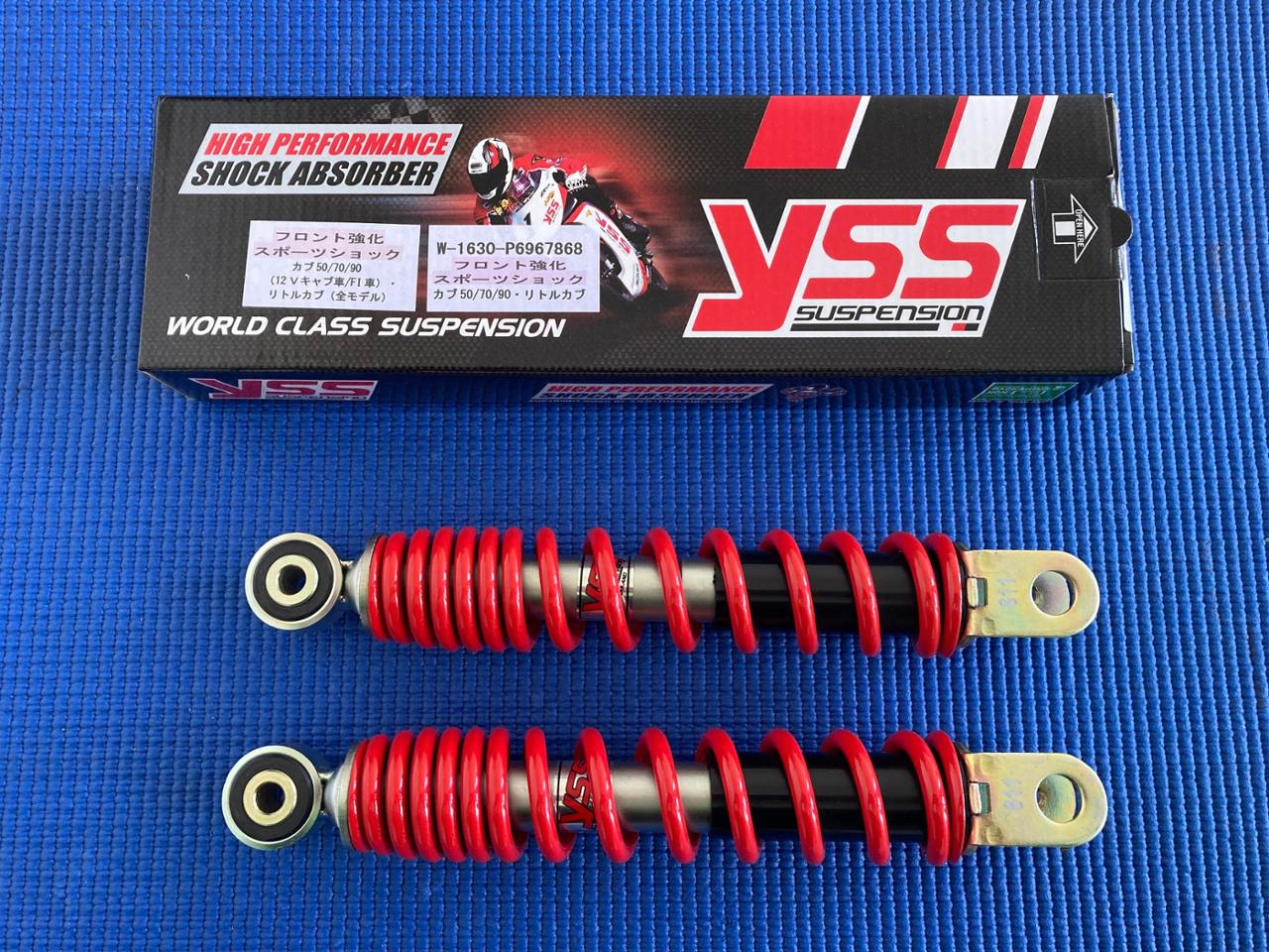 yss / 東京堂オリジナル フロント強化サスペンション 【レッド】 の
