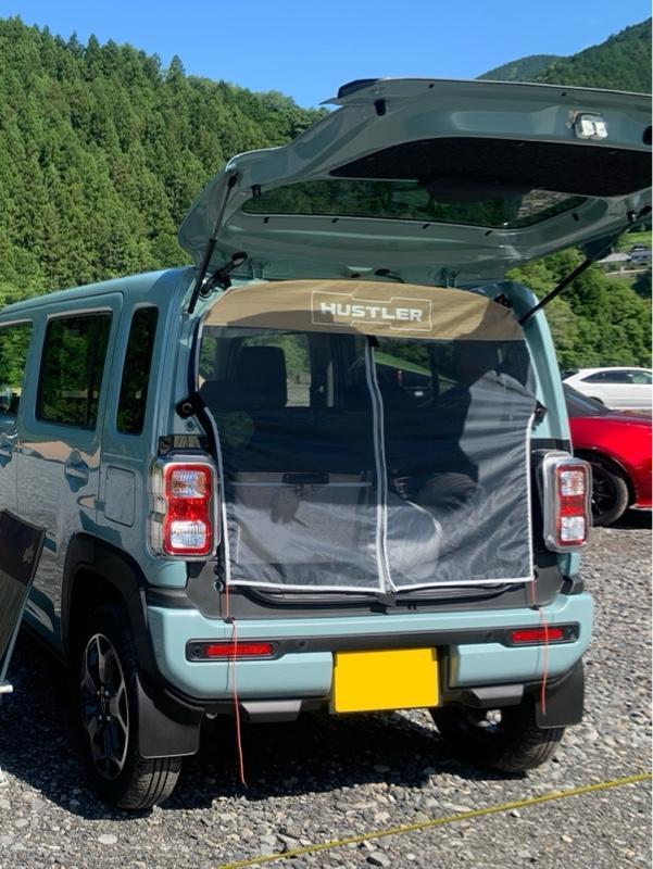 スズキ(純正) バックドアネット のパーツレビュー | ハスラー(CT0998