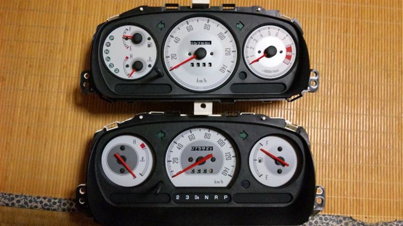 タコメーター付きに交換（ダイハツ ミラジーノ・L700/710系）by たぁ