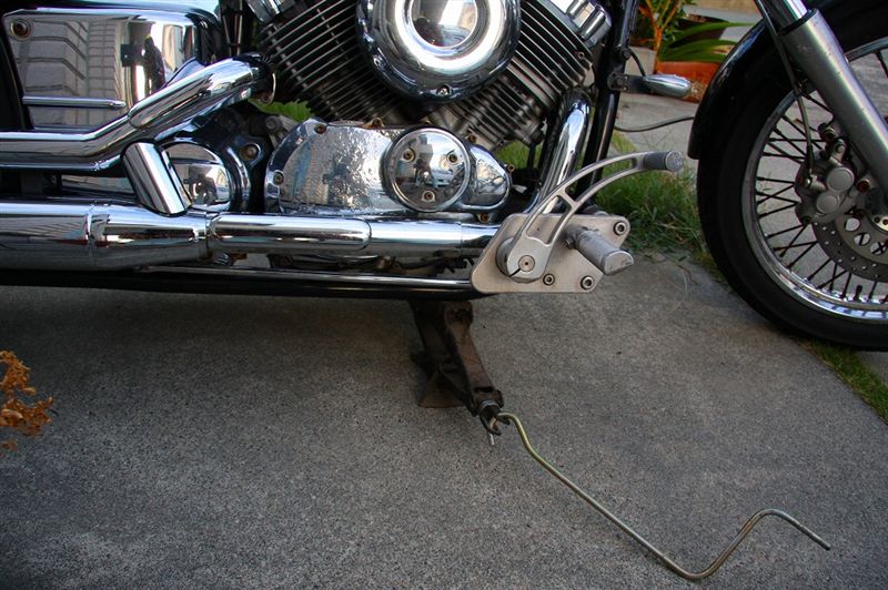 DS4 フォークジョイント取り付け（ヤマハ ドラッグスター400）by すぎ