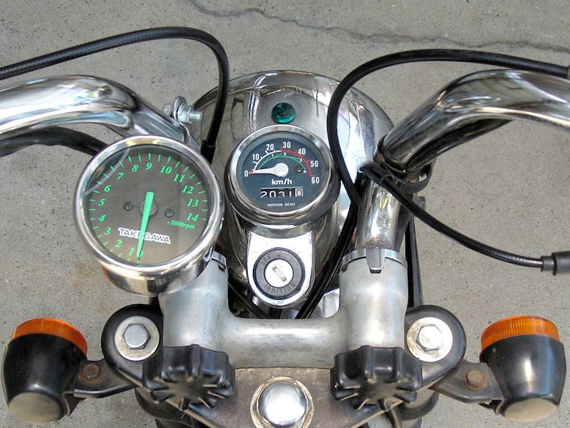 機械式タコメーター取り付け（ホンダ モンキー）by くづ - みんカラ