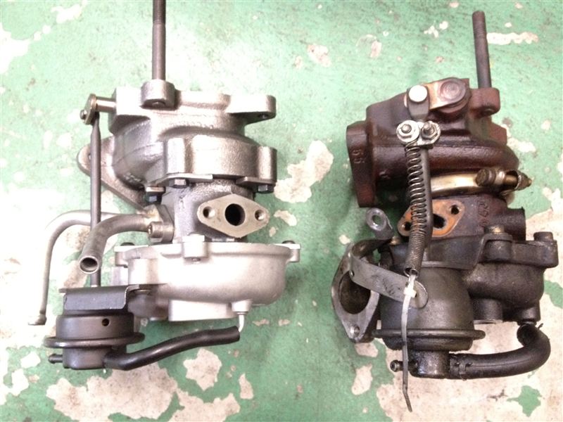 HITACTIとIHIのタービン比較（スズキ ジムニー・JB23W）by 隆。 - みんカラ