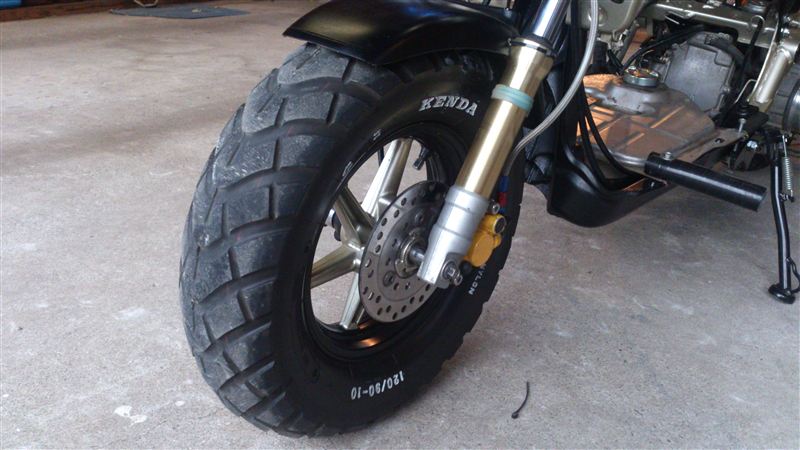 ZXホイール塗装/2月7日（ホンダ ズーマー）by まーちょくん - みんカラ