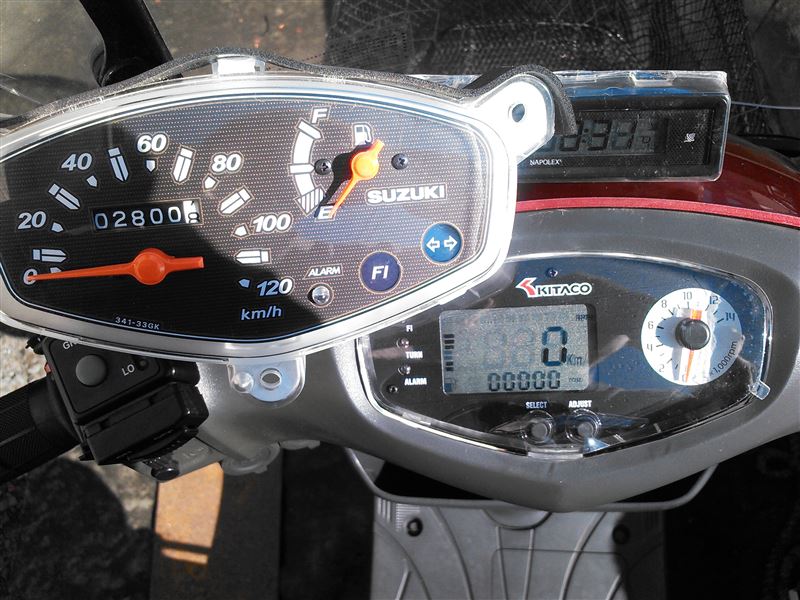 KITACO デジタルスピードメーターに交換（スズキ アドレスV125G）by