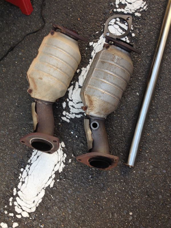 純正触媒→純正触媒交換（トヨタ クラウンエステート・S170系）by