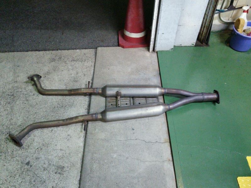 中間ストレートマフラー（日産 フーガ・Y51）by 黒いダルマ - みんカラ