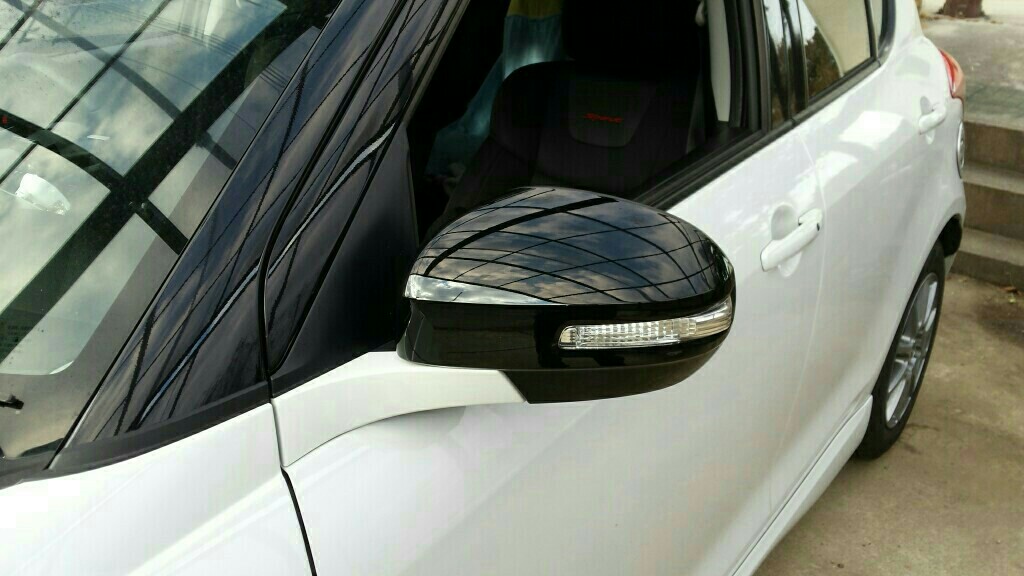 ドアミラーカバー ブラック化（スズキ スイフトスポーツ・ZC32S）by り