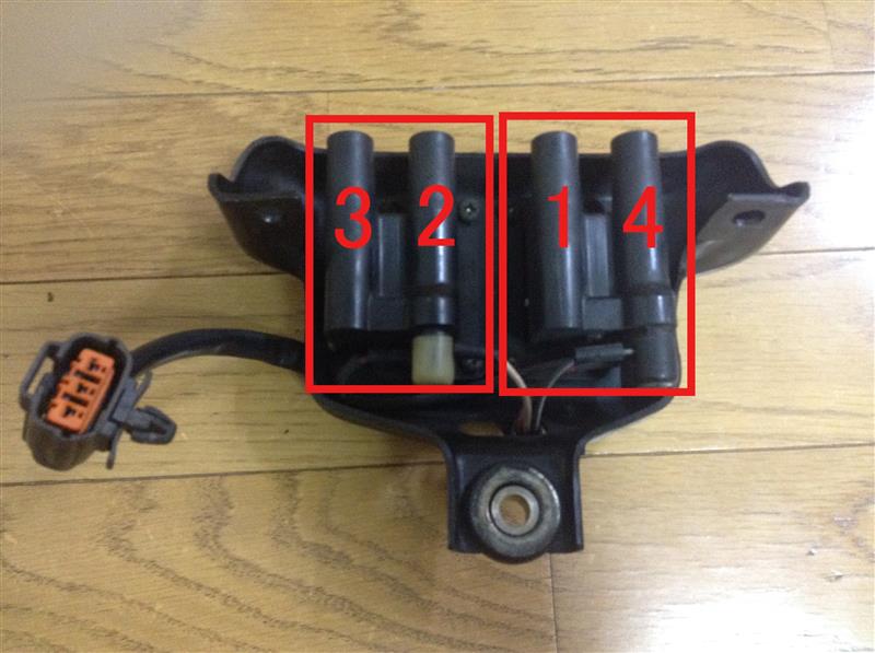 NA6 イグニッションコイルの片側（3番・2番）を交換（マツダ
