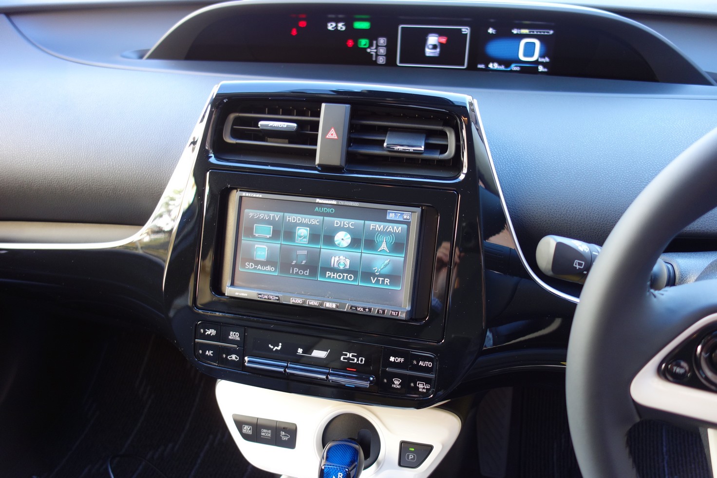 50型プリウスのナビ、7インチ。（トヨタ プリウス・50系）by silver