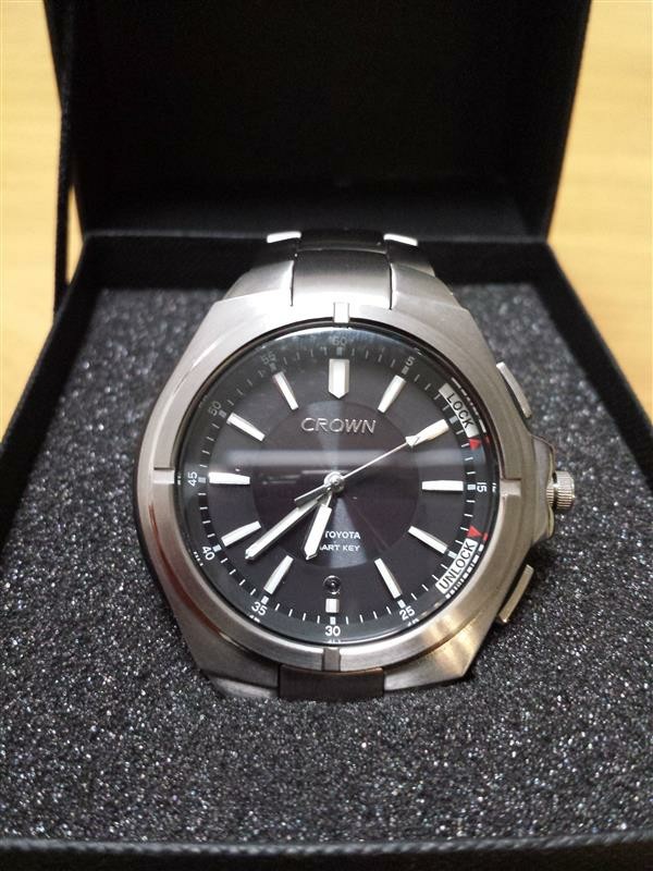 中古キーインテグレーテッドウォッチを自分で登録してみた（トヨタ