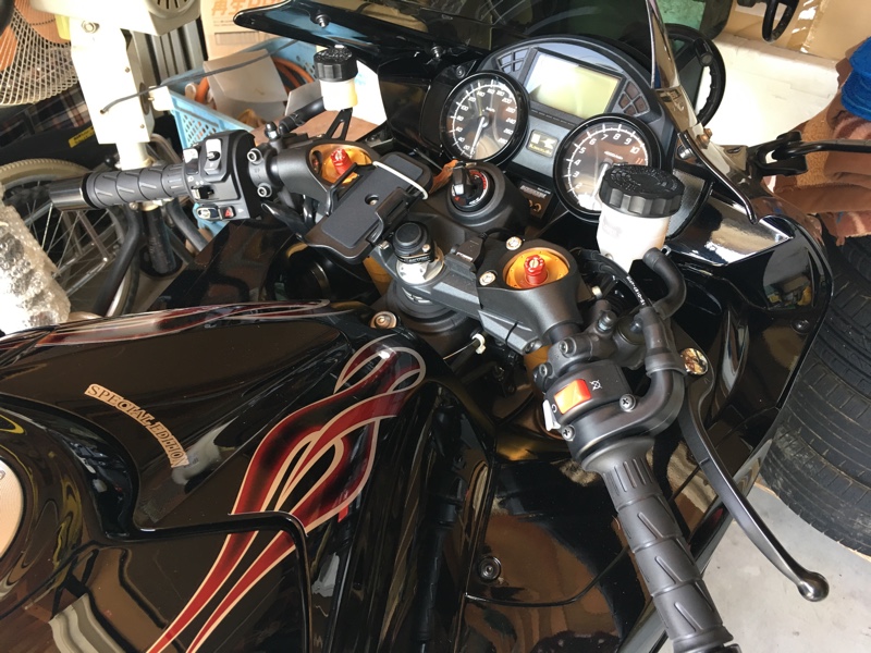 ハンドル バーハン化（カワサキ ZX-14R）by mtda - みんカラ