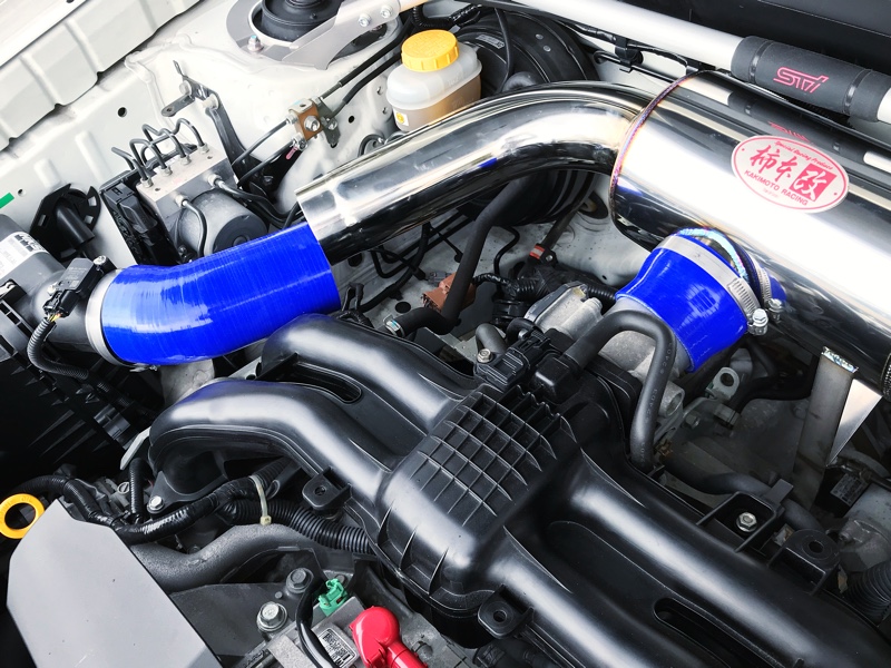 柿本改 インテークチャンバー取り付け（スバル フォレスター・SH）by