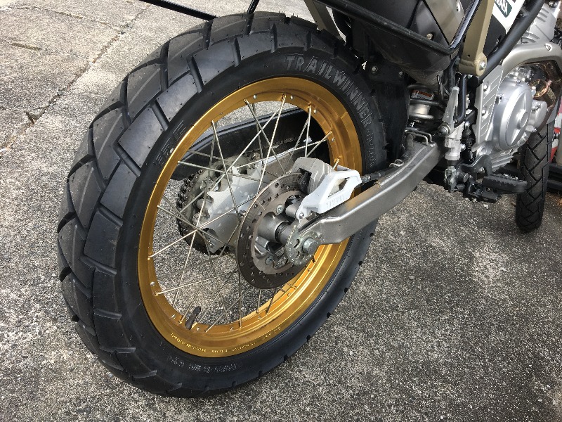 タイヤ交換 GP-210（ヤマハ セロー250）by しの@浜松 - みんカラ