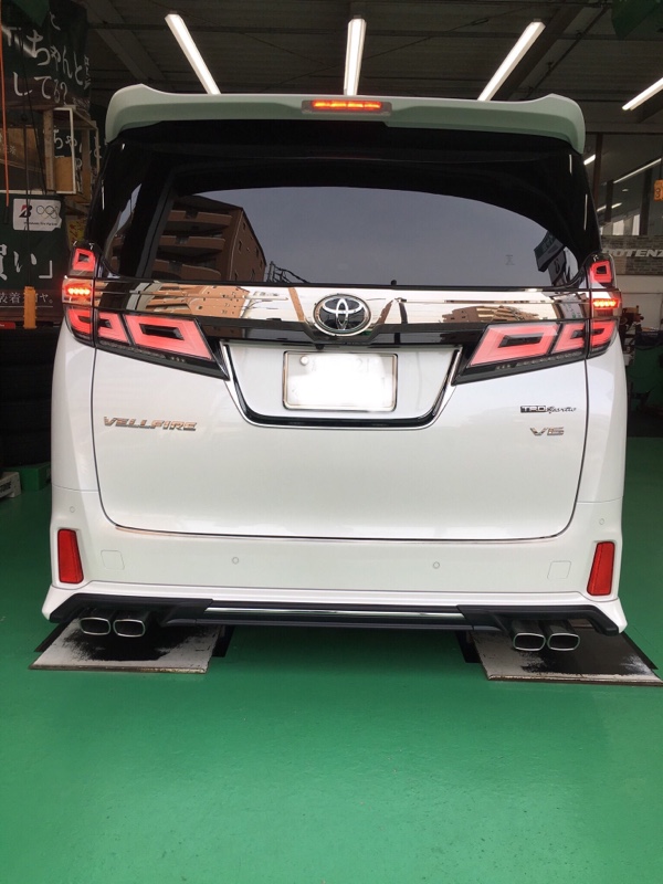 TRD ハイレスポンスマフラーについて（トヨタ ヴェルファイア・30系